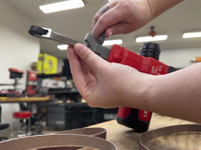 Sanding Arm Installation