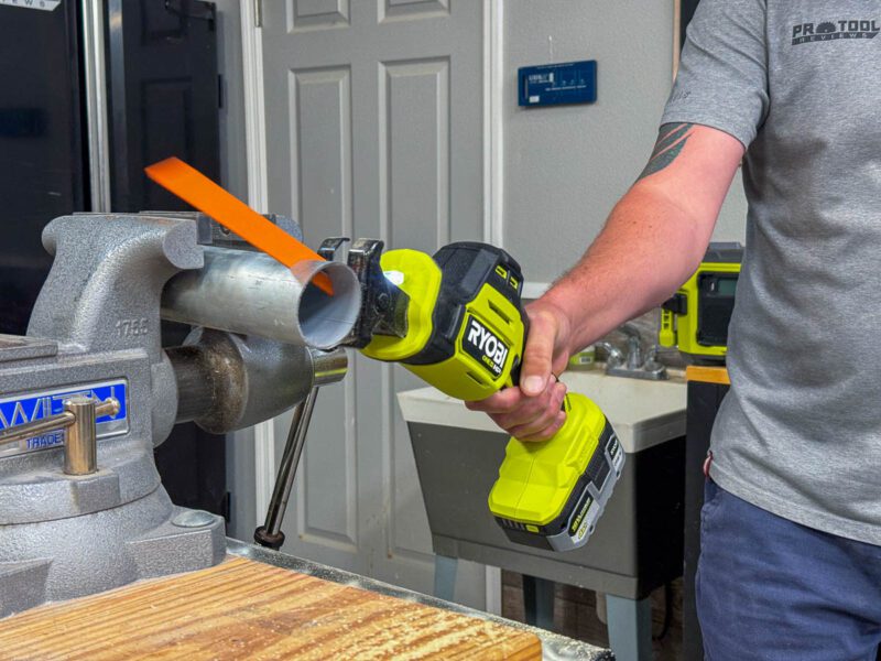 Ryobi 18V Compact One-Handed Reciprocating Saw