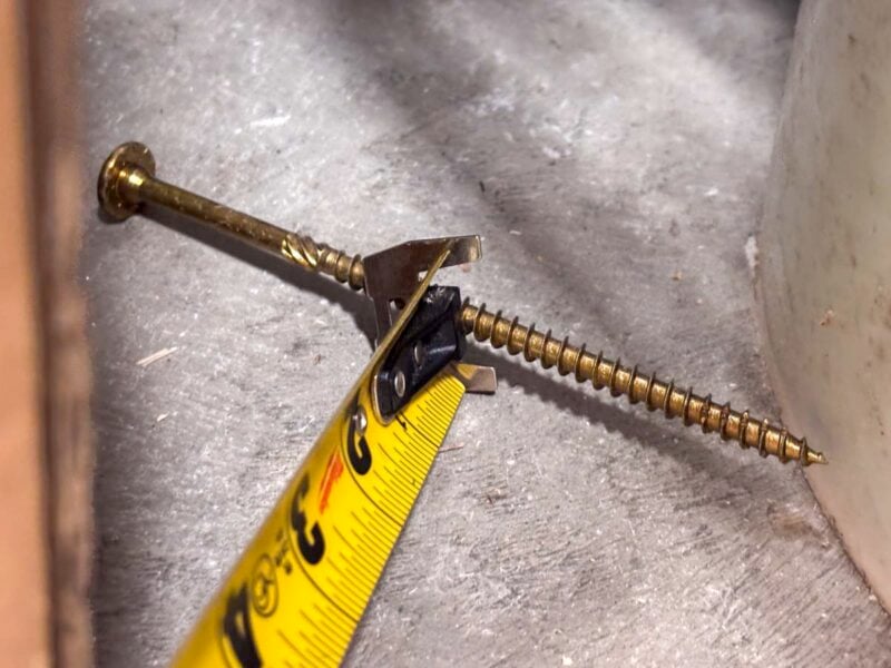 Using a Tape Measure as a Retrieval Tool