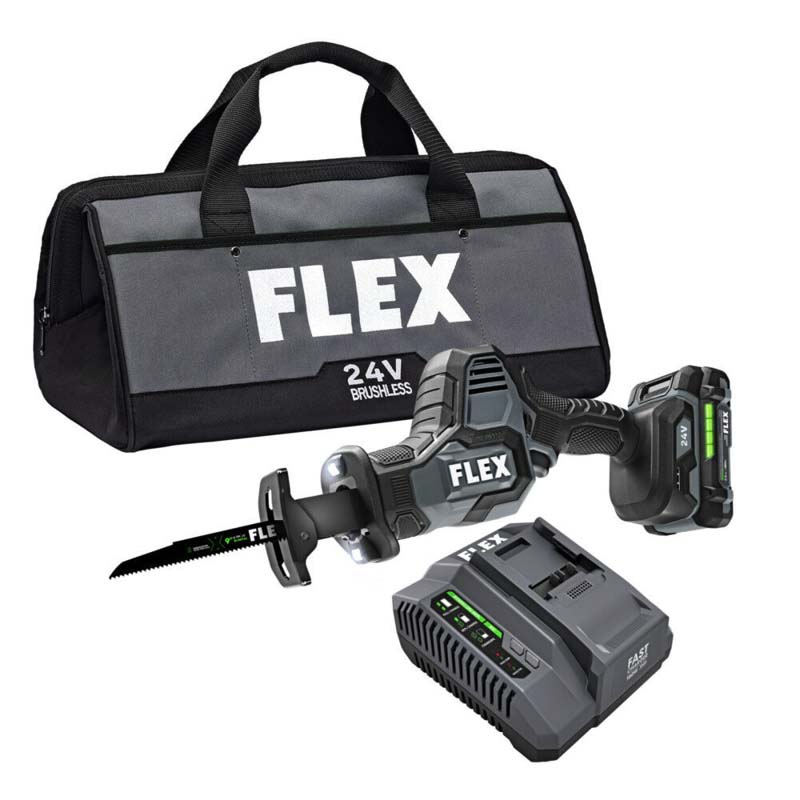 Flex 24V One-Hand Reciprocating Saw