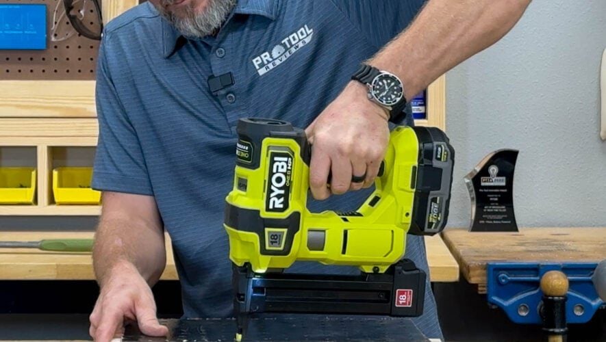 Ryobi 18V Narrow Crown Stapler