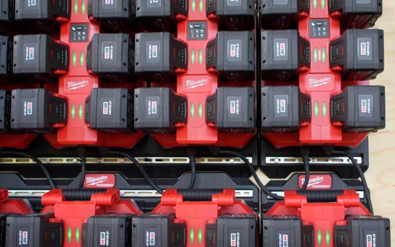 daisy chained rapid chargers