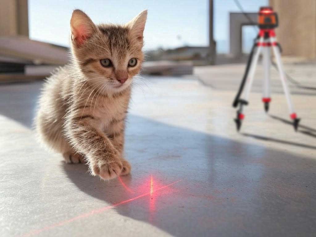 Ridgid rotary laser cat mode