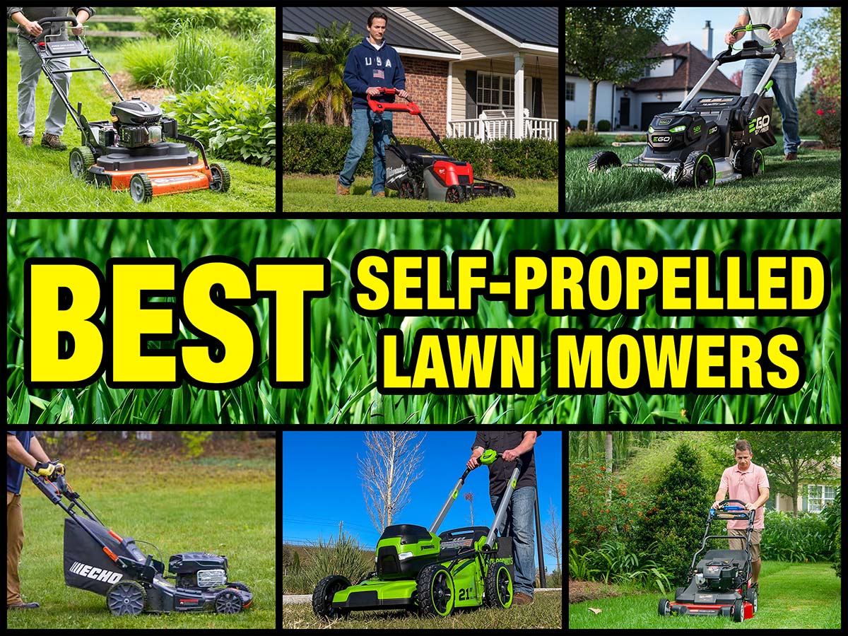 Best Self-Propelled Lawn Mowers 2025