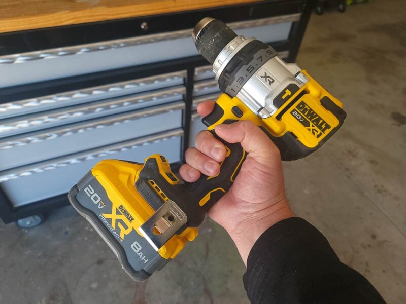 DeWalt 20V Max Hammer Drill Profile