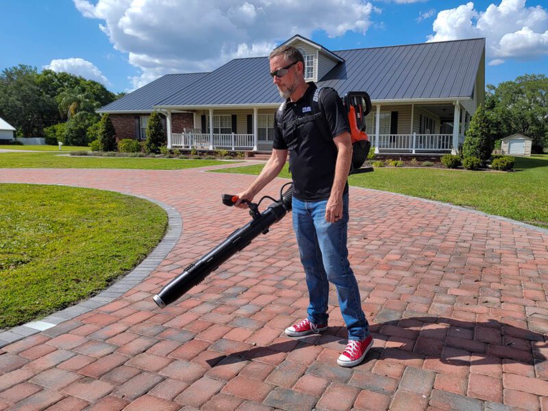 ECHO Battery-Powered Backpack Blower profile