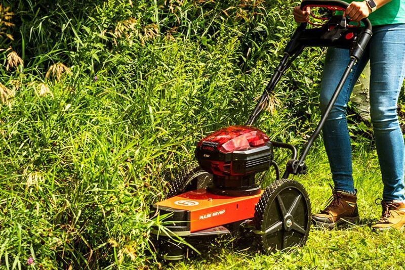 DR Power Equipment Battery-Powered Trimmer Mower