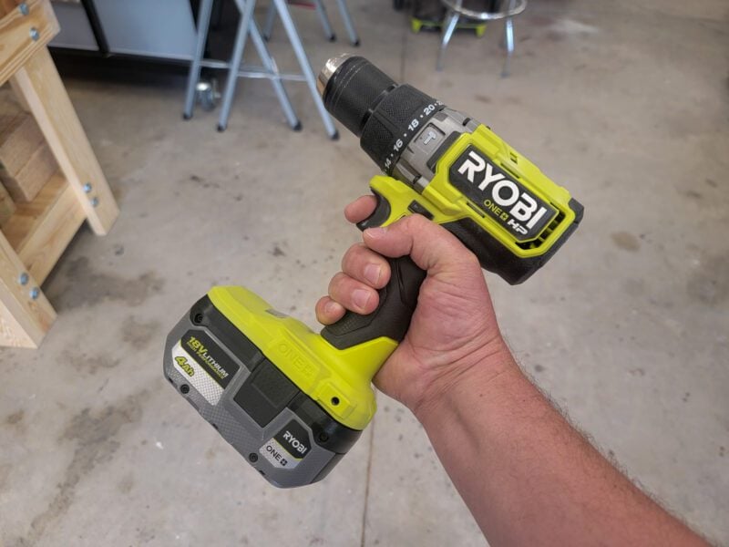 Ryobi 18V Hammer Drill Profile