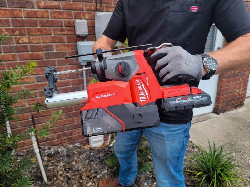 Milwaukee M18 Fuel Rotary Hammer Profile