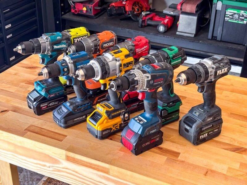 Best Cordless Drill 2025 Test Group