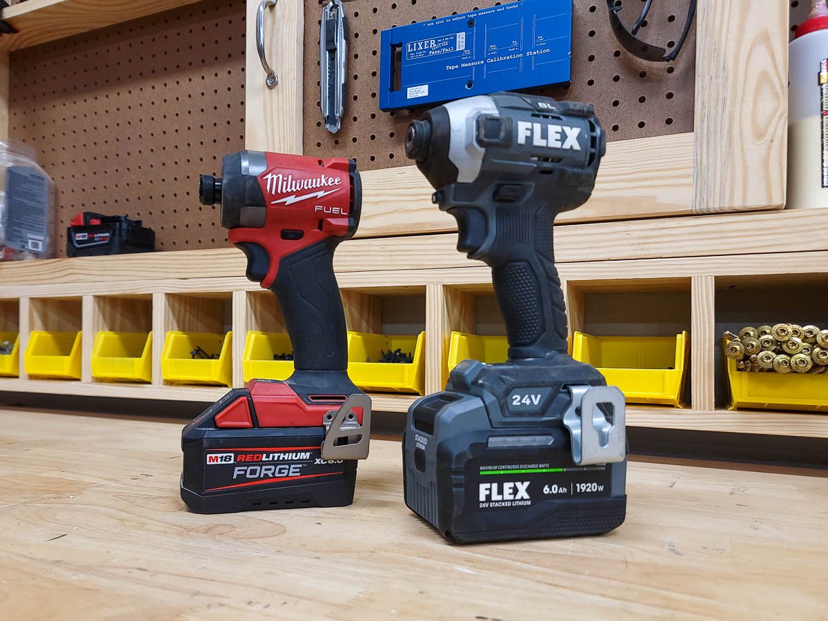 Flex VS Milwaukee Impact Driver