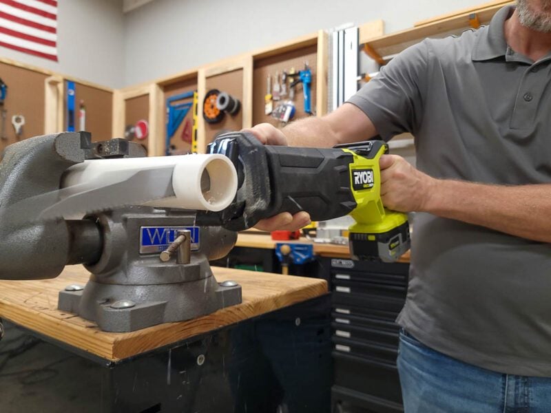 Ryobi PBLRS02 Reciprocating Saw Cutting Power