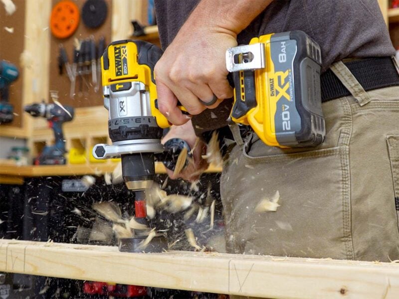 Best Cordless Drill: Self-Feed Bit Test