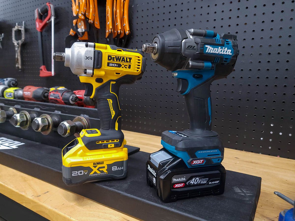 DeWalt vs Makita Impact Wrench