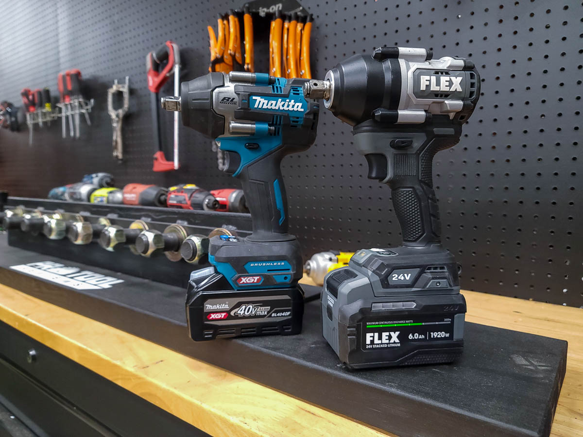 Makita Vs Flex Impact Wrench