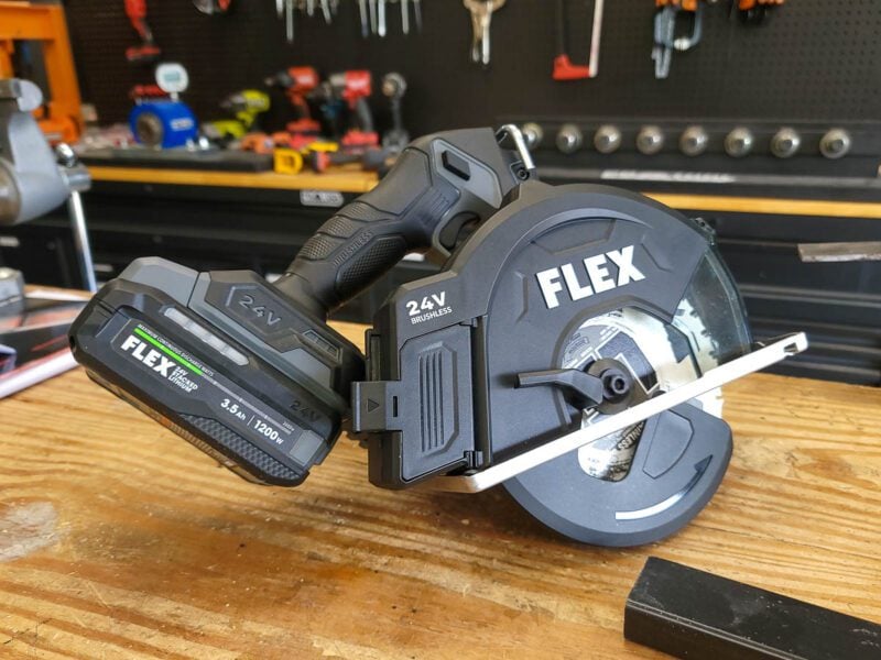 Flex 24V Metal Cutting Circular Saw Profile