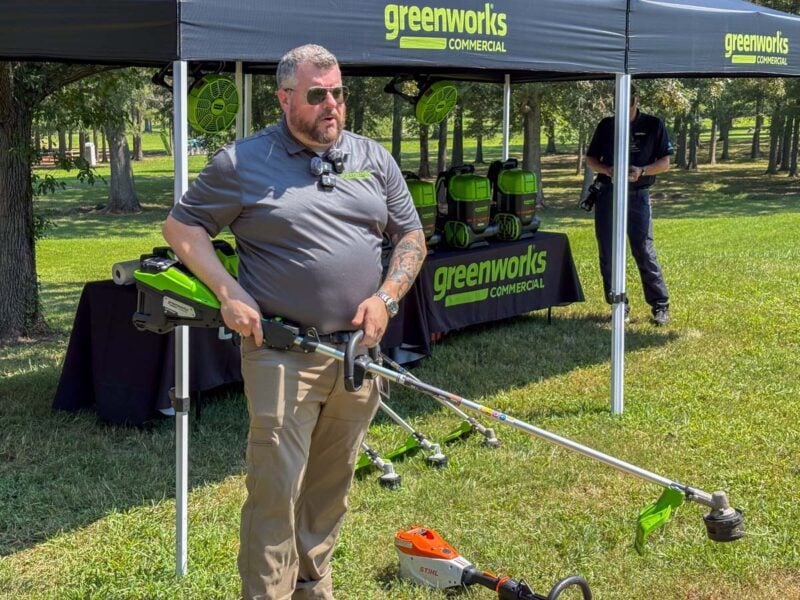 Greenworks Commercial Optimus String Trimmer