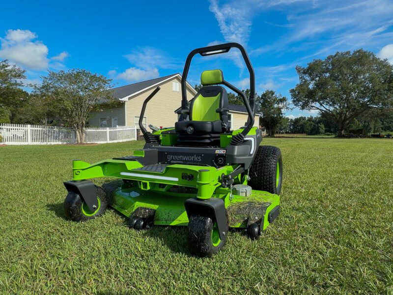Greenworks OptimusZ 72-Inch ZT Mower Profile