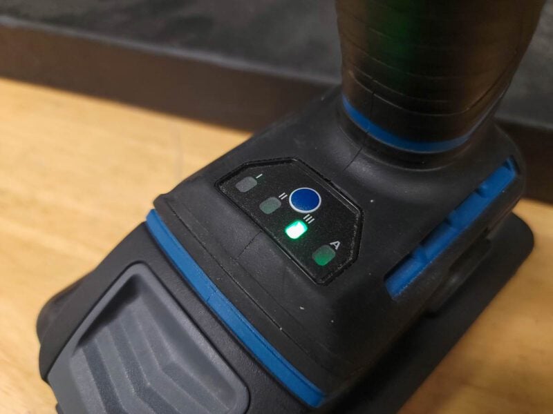 Hercules 20V Impact Driver Speed Controls