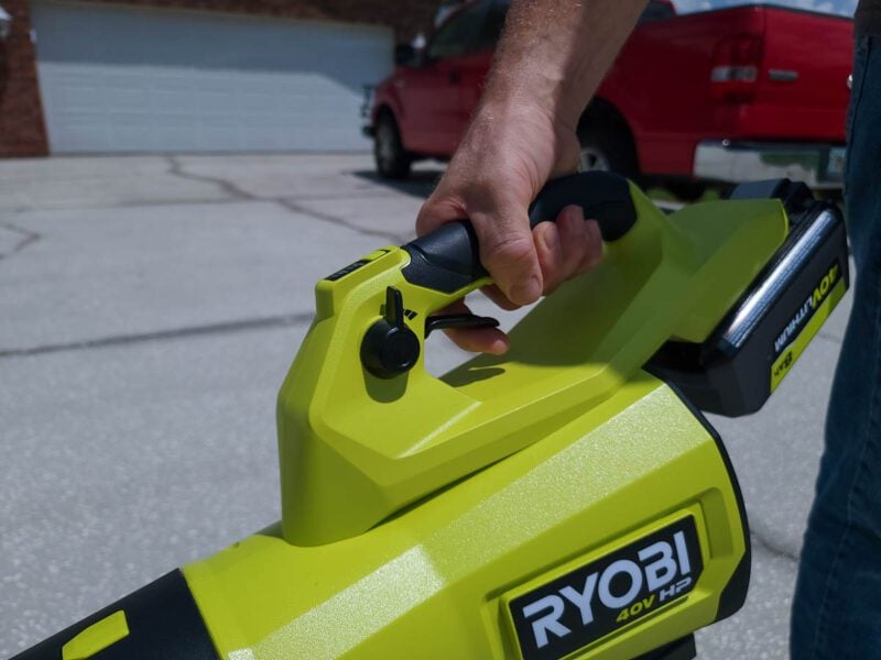 Ryobi 40V 800 CFM Leaf Blower Grip and Trigger