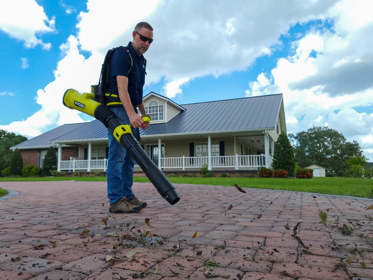 Ryobi 40V 850 CFM Backpack Blower