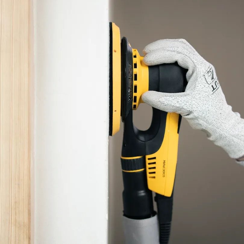 Best Corded Orbital Sander Overall: Mirka Deros Series