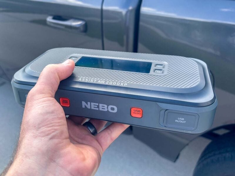 Nebo Assist Air 2000XP Size