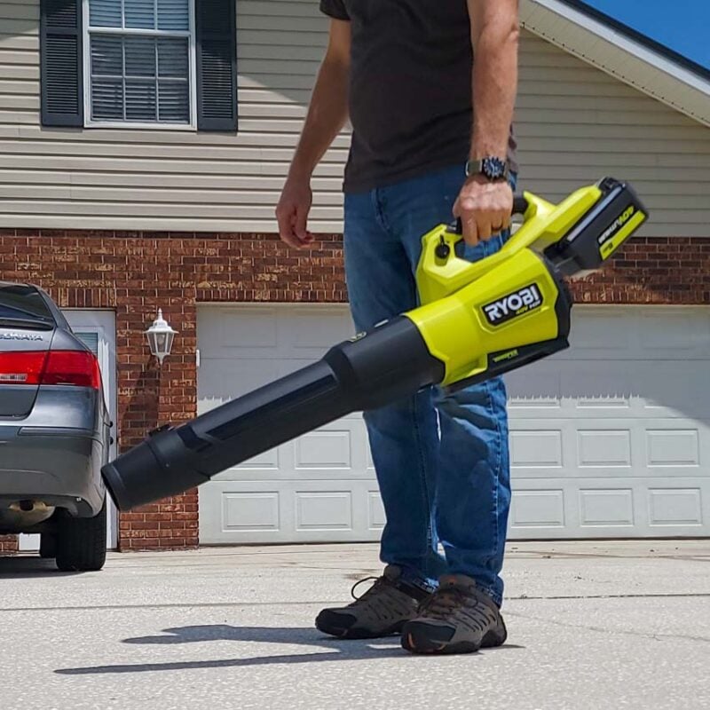 Best Cordless Leaf Blower Overall: Ryobi RY40HPLB01