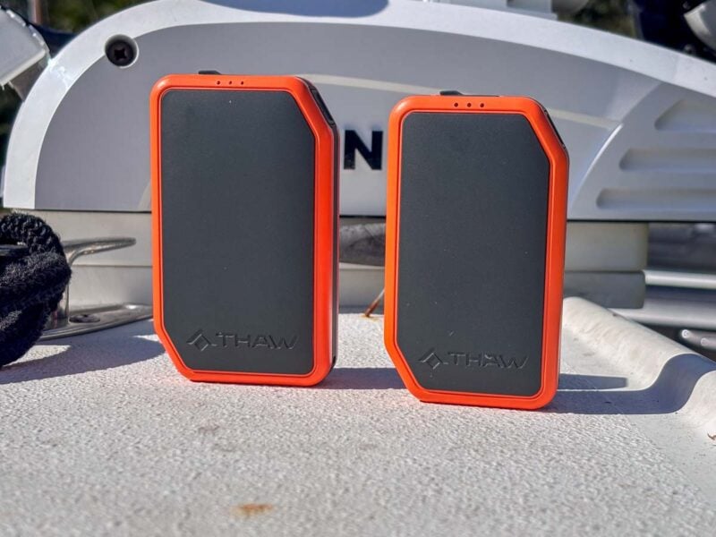 Thaw Rechargeable Hand Warmer Side-by-Side