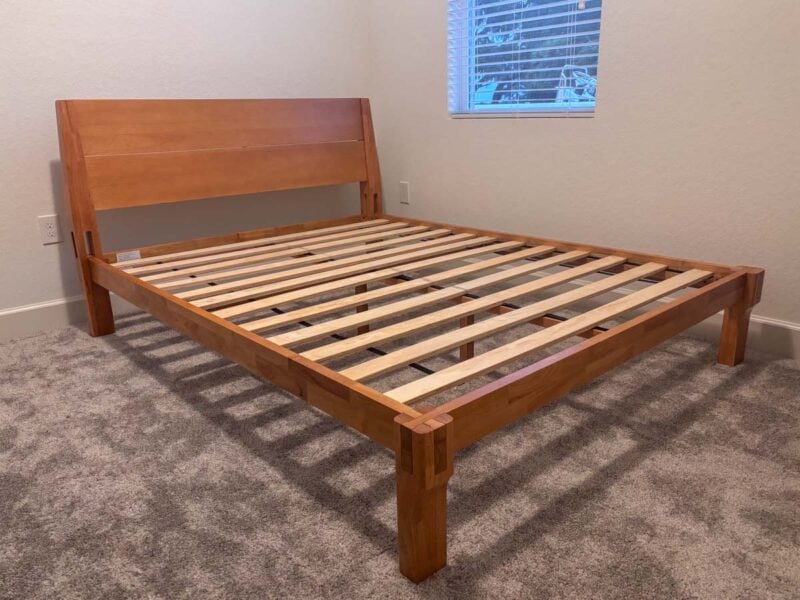 Assembled Flexispot Kana Japanese Joinery Bed