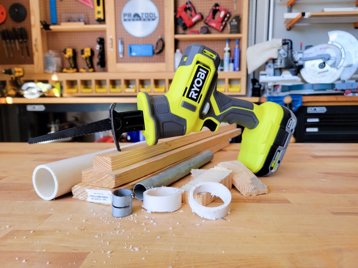 Ryobi 18V One-Handed Reciprocating Saw
