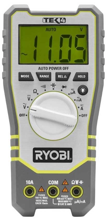 Ryobi RP4020 Tek4 Professional Digital Multimeter Review