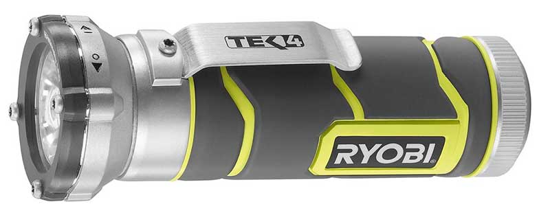 Ryobi RP4400 Tek4 High Intensity LED Flashlight Review
