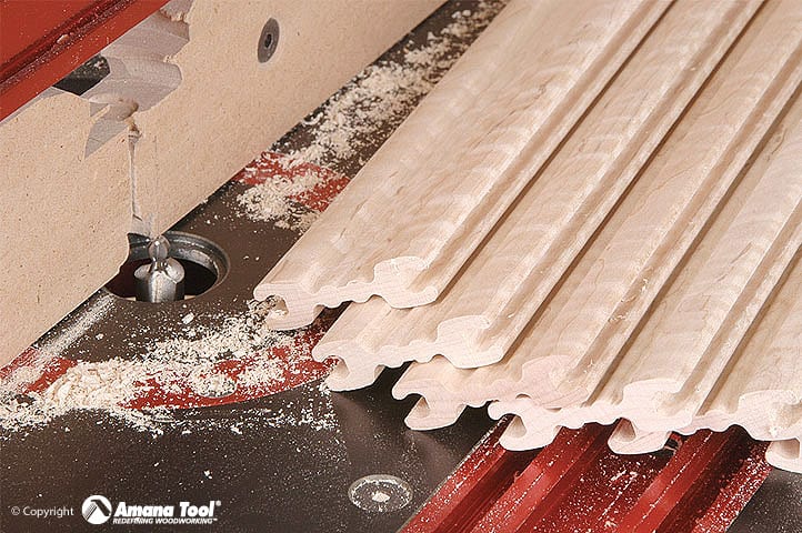 Amana Tool Gets Patent on Tambour Router Bit Set
