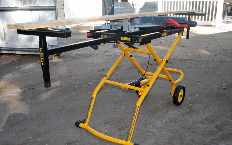 DeWalt DWX726 Rolling Miter Saw Stand Review