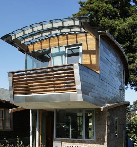 Berkeley House Made from Used Car Parts