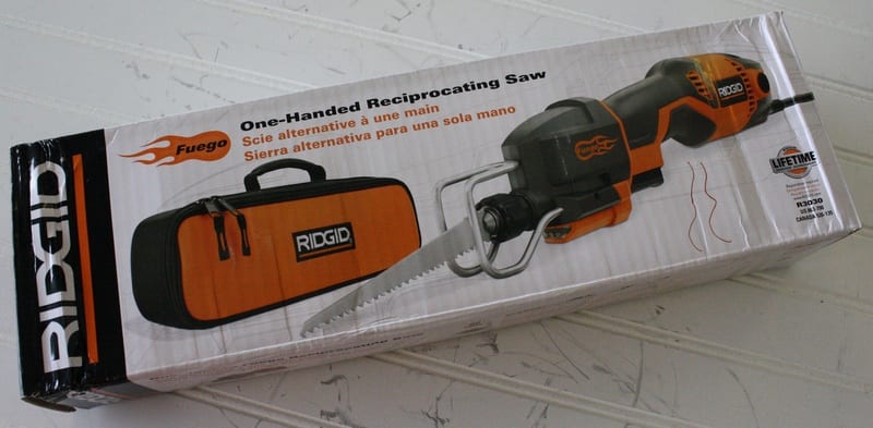 Ridgid R3030 One-Handed Reciprocating Saw Review